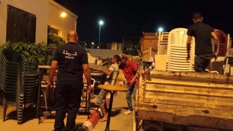 الشرطة البلدية: 406 عمليات إزالة لنقاط انتصاب عشوائية